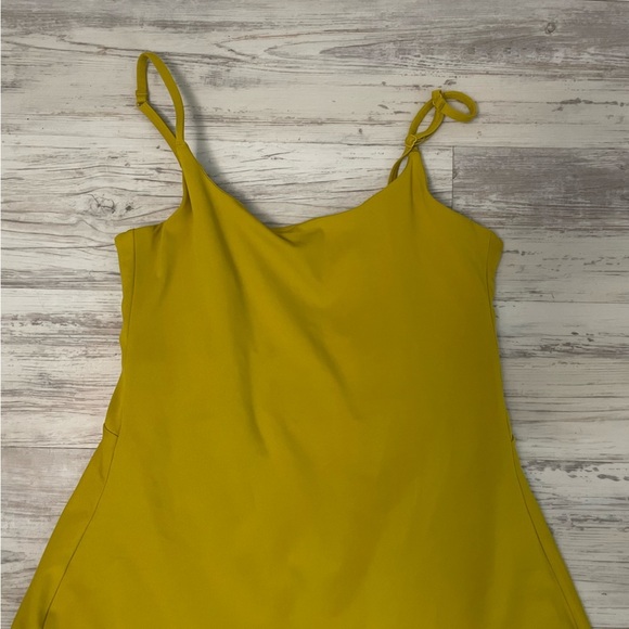 Girlfriend Collective Naomi Dress with Shorts - Picture 5 of 10